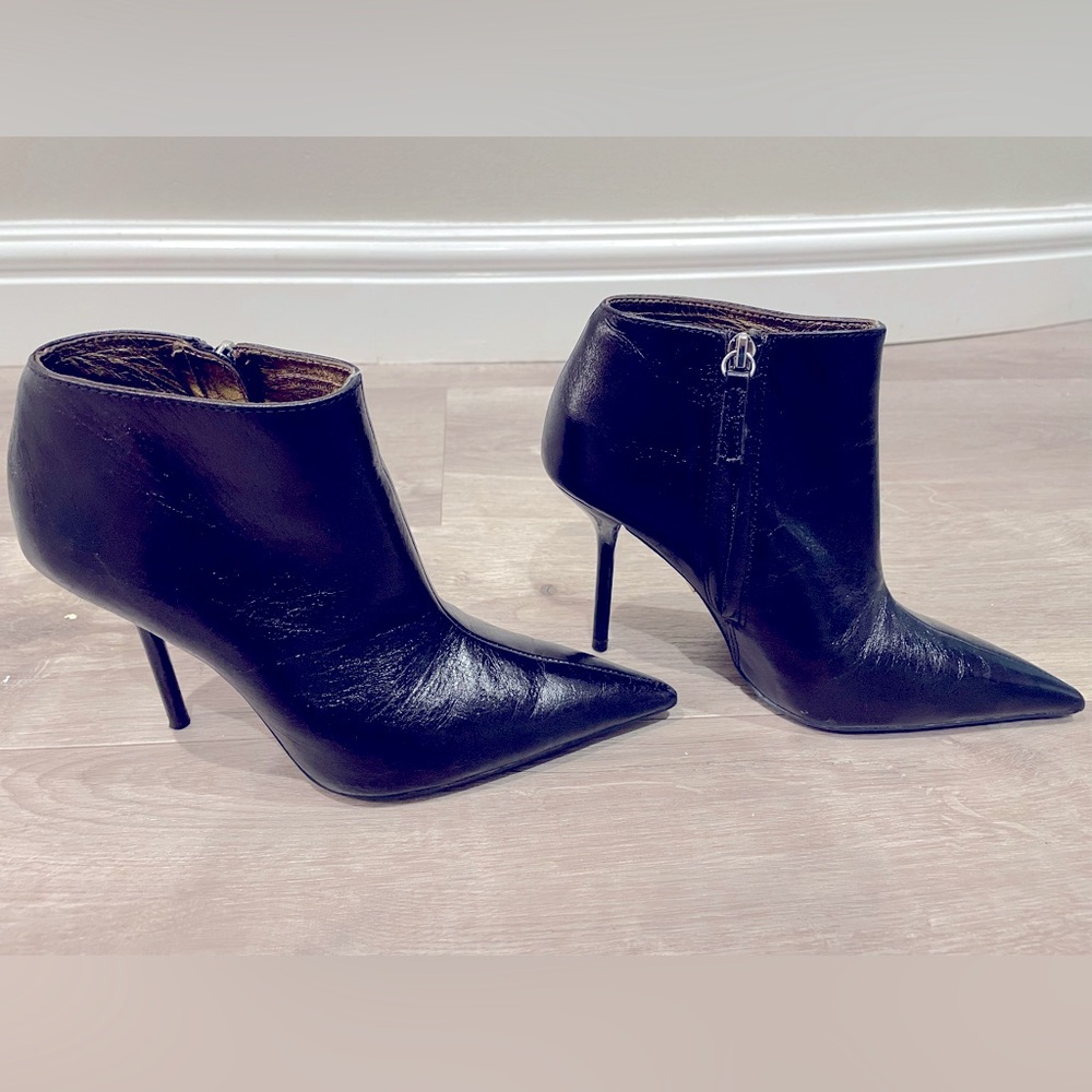 Zara Black Booties